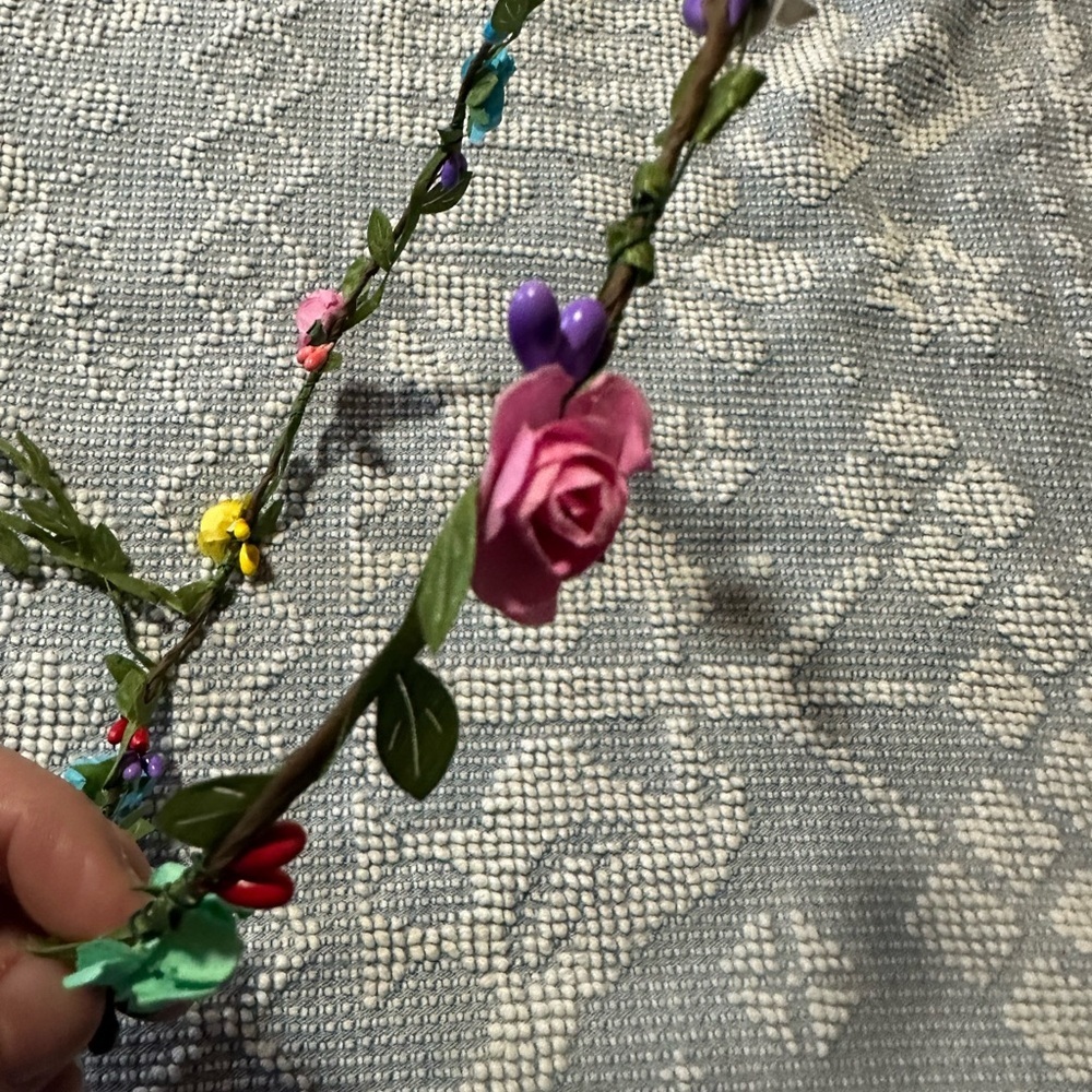 Set of 16 whimsical fairy garden Easter party Girls halo head bands - NWT - Picture 3 of 4